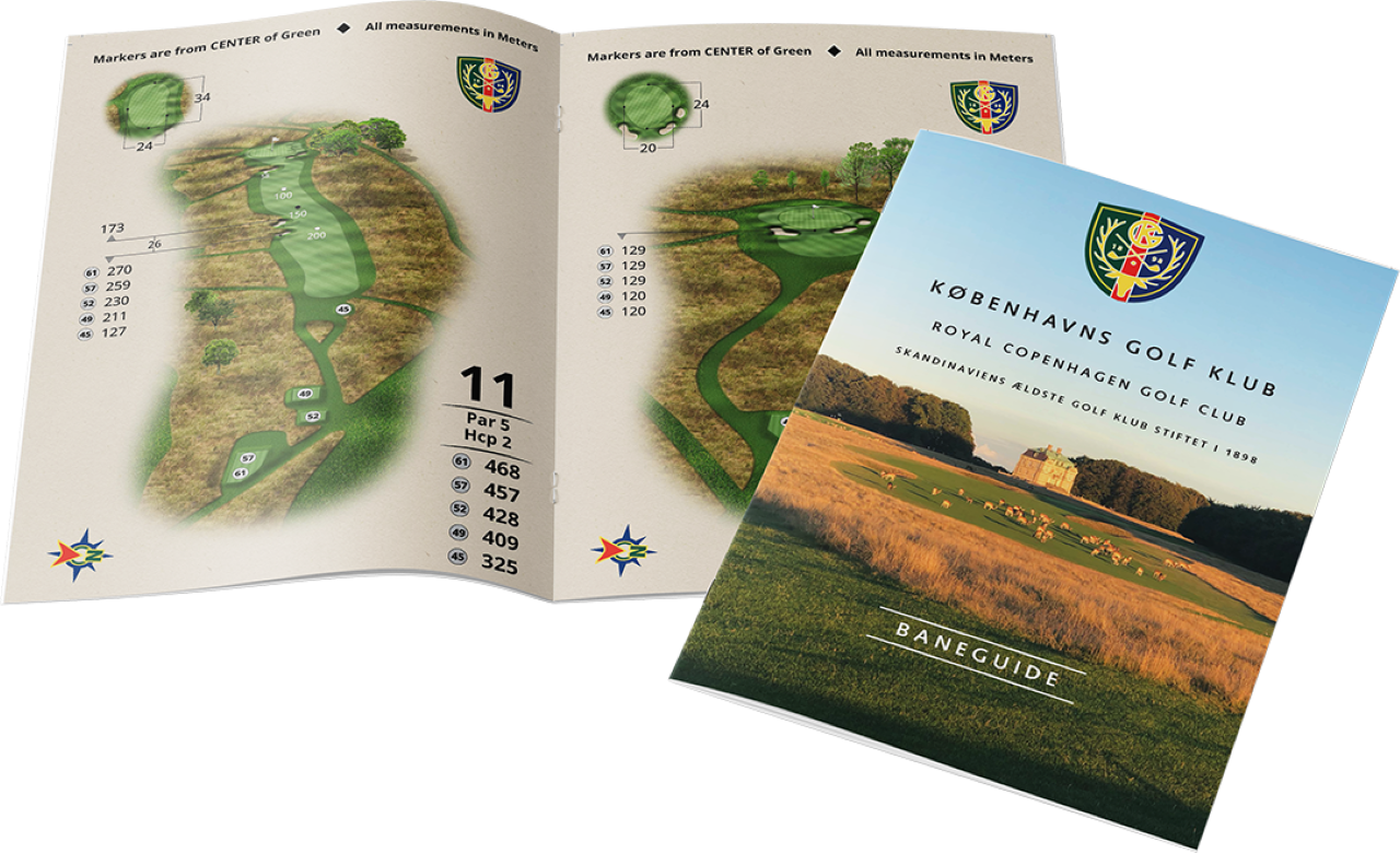 GLFR Printed Course Guide - Københavns Golfklub
