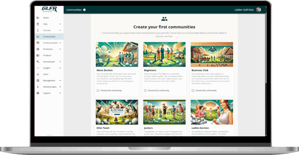 GLFR Business - Communities