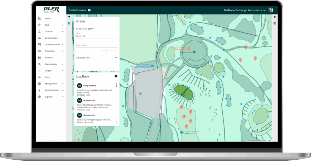 Greenkeeper Tools - Documentation