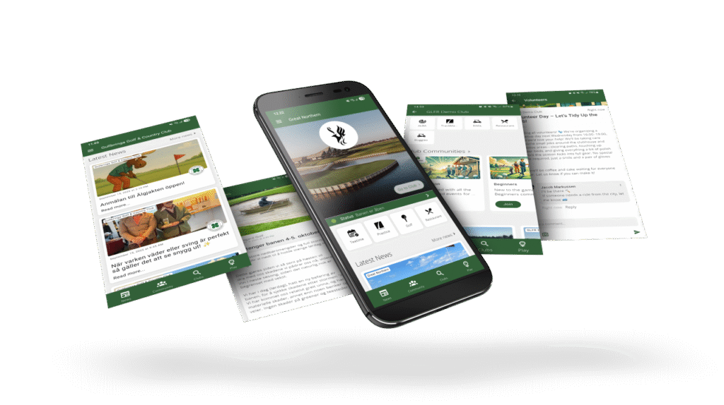 GLFR Club App for Golfers
