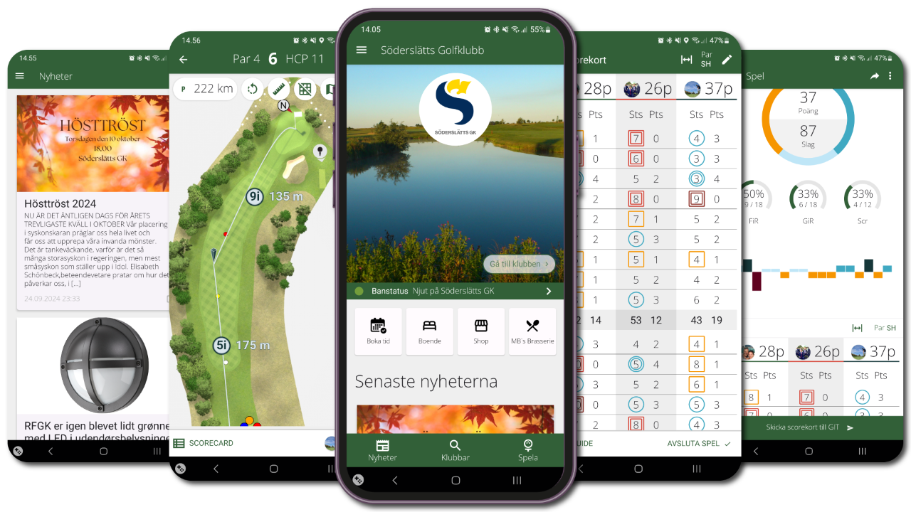 GLFR Club App - Soderslatss Golfklubb